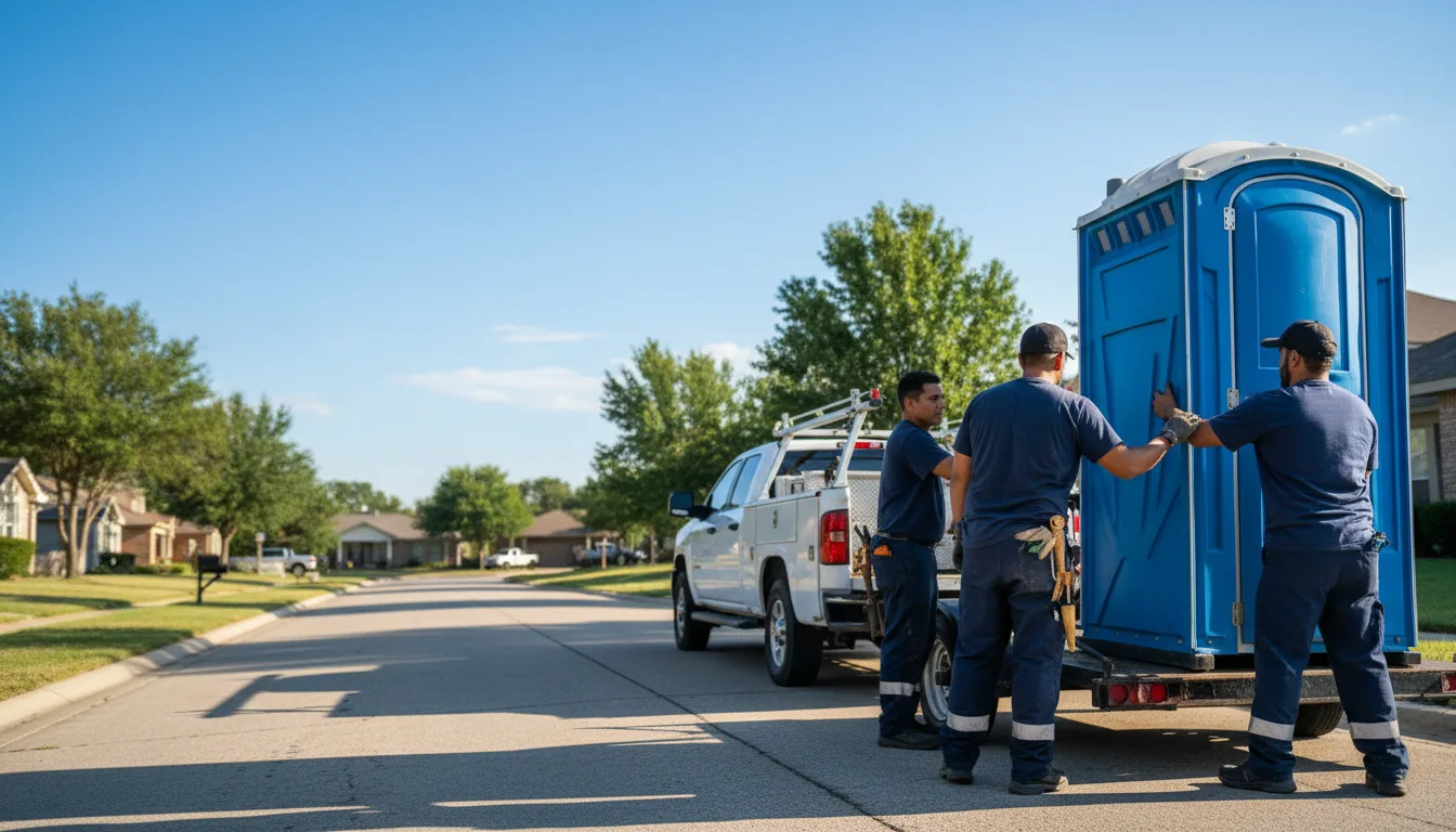 Portable Toilet Rental in Hughes, AR near me